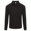 Weaver Premium L/S Poloshirt - Black - L