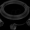 EVC0101 Type 2 cable for electric vehicles, 22 kW, 5 m