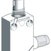 Wyłącznik krańcowy typ Rolkowy trzpień obrotowy OsiSense XC Telemecanique Sensors IP66, IP67, IP68 1 CO Stop cynk-zamak