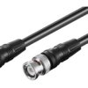 Kabel Łączący Bnc (Rg58), Ekranowany - Długość Kabla 5 M
