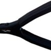 Battery charging pliers, pole sign -, 300 A, 160 mm, black, H 200 SCHWARZ VOLLISOLIERT