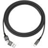 Smrter SMRTER_SPEEDY_C_BK 2573251 USB Cable Black 1m Durable Design