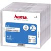 Hama 00051168 CD box 2 CDs/DVDs/Blu-rays Transparent Polystyrene 25 pc(s)
