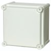 Obudowa ogólnego użytku Poliwęglan szerokość zew. 180 mm długość zew. 130 mm wys. zew. 180 mm Fibox IP65 Szary