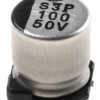 Kondensator 100 μF 50 V dc Montaż powierzchniowy Nichicon Lutowie UUX1H101MNL1GS