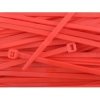 Opaska zaciskowa 100x2.5 czerwona - (100szt)