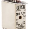 Bezpiecznik NH 100A 500V ac NH000 gG SIBA