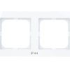 AS Ramka podwójna do łączników IP44 biała RH-2G/00