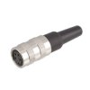 Przemysłowe złącza okrągłe 4-pinowe M16, kablowe Wtyczka RS PRO