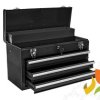 Skrzynka narzędziowa metalowa 52x22x30cm 3 szuflady 79R116 TOPEX