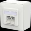 130D380027-I E-DAT Modul Cat.6a IDC 2 Port AP traffic white