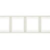 Berker K.1 Ramka Poczwórna Pionowa Śnieżnobiała 13437009