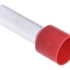 Końcówka tulejkowa izolowana 35mm² długość 25mm Czerwony średnica 8.3mm Izolowane RS PRO