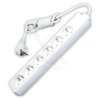 Przedłużacz 3m 6x2P+Z OWY 3x1mm2 Brilum P-6B