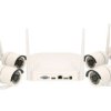 Bezprzewodowy Zestaw Do Monitoringu 4Ch Wifi Nvr + 4X Wifi Full Hd Kamera...