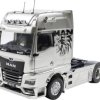 Solido Model ciężarówki MAN TGX Individual Lion S szary gotowy model Model ciężarówki