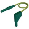 SKS Hirschmann 934048188 Safety Test Lead 100cm Yellow-green IEC 61010