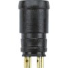 Escha 8008163 ESP3S M8 Plug 3P Snap Solder version, Compact and Reliable
