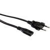 Value 19.99.2092 Mains Cable Black 3m Molded for Notebooks and Appliances