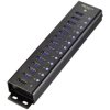 Renkforce RF-3897144 USB 3.0 Hub 13-Port Aluminum Case with Quick Charge Port