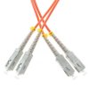 PATCHCORD ŚWIATŁOWODOWY MM SC/UPC-SC/UPC DUPLEX OM2 5m