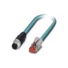 Phoenix Contact 1403499 Network Cable CAT 5e SF/UTP 3m Green M12-RJ45 1pc
