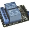 Moduł rozszerzeniowy; przekaźnik; MP-2K-IZO; 5V; 10A; 250V; 110V; przekaźnik SRD-05VDC-SL-C; 2- kanałowy; śrubowy; kołkowe