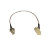 Kabel koncentryczny złącze A SMA złacze B SMA długość 200mm typ kabla RG316 Z zakończeniem