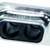 D-Sub socket, 2 pole, 2W2, straight, 09691000522