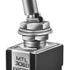 Przełącznik Wł.-wł. średnica wycięcia 6.2mm 3PDT KNITTER-SWITCH Montaż panelowy długość przełącznika 15mm