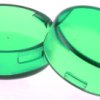 Soczewki do wskaźników, A01, Zielony, Okrągły, Montaż na panelu, średnica: 15mm