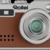 12066 Ultra-compact 18 g mini digital camera with flash, 5 colour filt