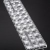 Soczewka LED Prostokątny 286 x 61 x 8.45mm, kąt widzenia 93°, do użytku z Diody LED serii LG 5630, Ledil, seria: