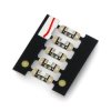 LED Sequins - diody LED - Ruby Red - 5szt. - Adafruit 1755
