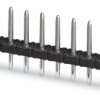 Pin header, 14 pole, pitch 3.5 mm, straight, black, 1945216