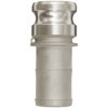 Kamlok quick-connect coupling plug, L 85.3 mm, 16 bar, aluminum, for hose, 108074