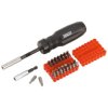 Sealey AK6498 Gearless Screwdriver with 33pc Bit Set