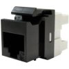 Moduł keystone RJ45 UTP kat.5e nieekranowany czarny Molex