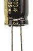 Kondensator 1200μF 35V dc Radialny, Otwór przelotowy Panasonic roztaw: 5mm 12.5 (Dia.) x 30mm