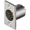 Mikrofon-Einbaustecker 5 Pin