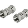 Adapter wtyk F na F 75 Om Golden Loch