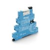 Przekaźnikowy moduł sprzęgający 6,2mm MasterPLUS, 1P 6A 220V DC, styki AgNi, zaciski śrubowe, szyna DIN 39.31.7.220.0060