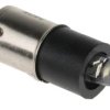 Lampka kontrolna Biały 8-48V ac/dc BA9s LED średnica 4.9mm długość 26mm
