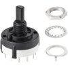 TruComponents 783107 Rotary Switch, Panel Mount, 12 pos,Solder, IP40