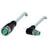 Pepperl+Fuchs 221134 Złącze konfekcjonowane czujnika/aktuatora V1-G-2M-PUR-V31-WM, piny: 4, 4, 2 m, 1 szt.