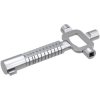 BASI 668NK Universal Key Silver, Versatile Socket Wrench for Construction