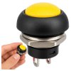 Przycisk chwilowy PBS-33B - żółty - 250V-1A - 12mm - monostabilny - okrągły