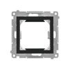 SIMON 55 Adapter (przejściówka) na osprzęt standardu 45 × 45 mm czarny mat TA45.01/149 KONTAKT SIMON