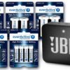 Baterie alkaliczne everActive Pro Alkaline 288szt LR6, 288szt LR03, 20szt 6LR61, 24szt LR14, 24szt LR20 + JBL GO 2