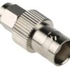 Adapter RF, 50, Męski SMA - żeński BNC, 4GHz